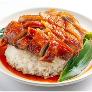 Pato Asado Con Arroz