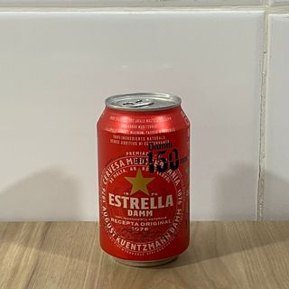 Estrella Damm lata 