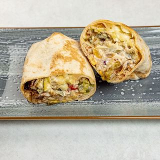 Burrito con carne asada