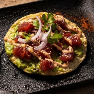 Tuna Tostada
