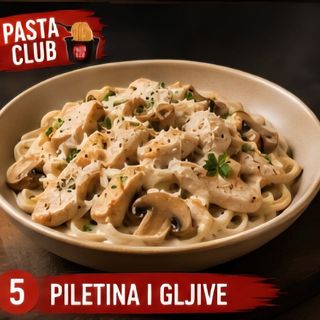 Piletina I Gljive