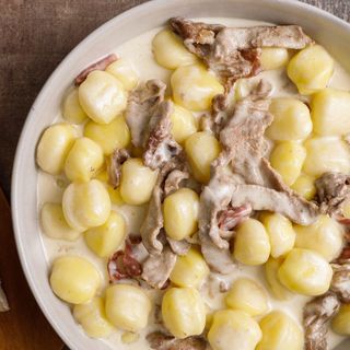 Gnocco ripieno di gorgonzola