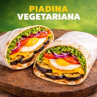 Piadina vegetariana