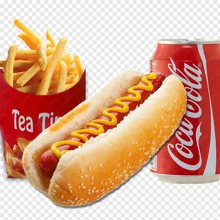 Hot dog menu