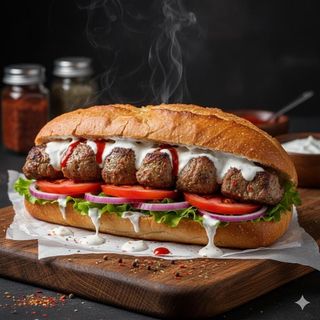 Panino shish agnello 