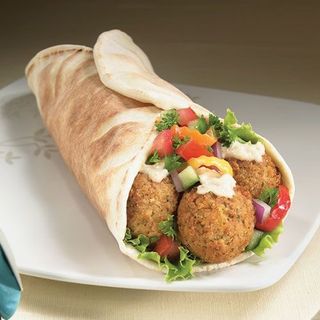 Piadina falafel (vegetariano)