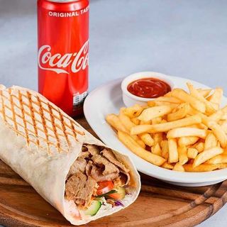 Piadina kebab menù