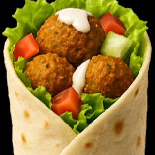 Falafel wrap