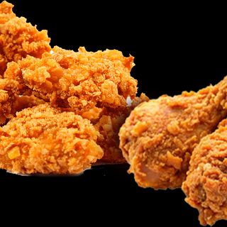 Mix fried chicken half