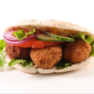 Panino falafel 
