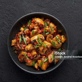 Mushroom manchurian