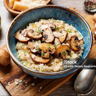 Mushroom pulao