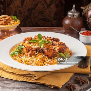 Chicken biriyani