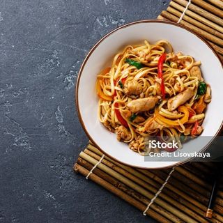 Chicken noodles