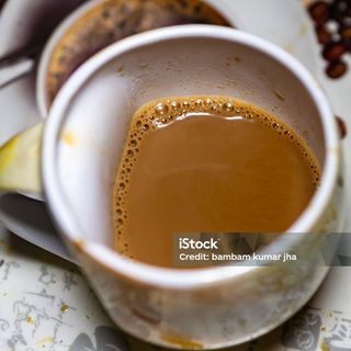 Normal hot tea