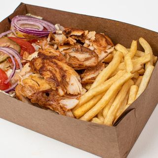 Döner kebap in vaschetta piccola