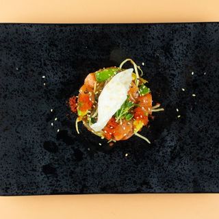 Tartare de salmão