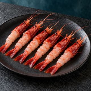 Sashimi de camarão vermelho 6 pezzi