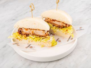 Bao chicken grelhado