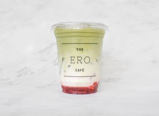 Strawberry matcha