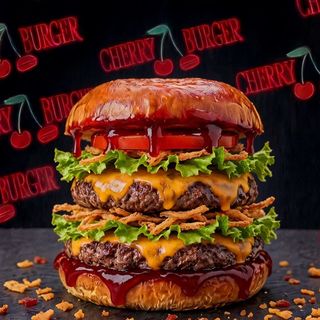 Cherry burger