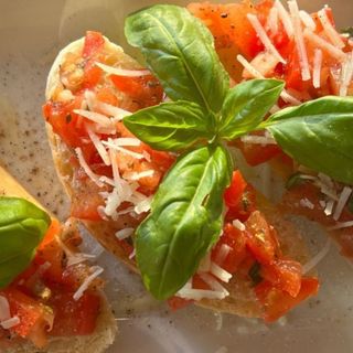 Tris di bruschette brace viva