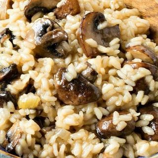 Risotto con radicchio, gorgonzola, noci e miele