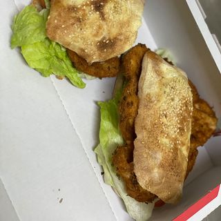 Panino con cotoletta di pollo