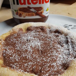 Pizza con Nutella