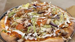Pizza kebab