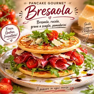 Pancake Gourmet bresaola