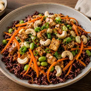 Red rice veggie bites
