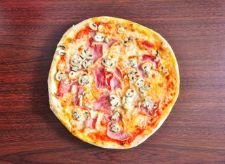 Pizza Cotto e Funghi