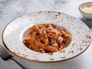 Penne speck e vodka