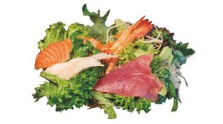 Antipasto misto di pesce crudo