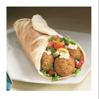 Piadina falafel