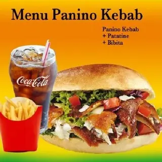 Menù panino kebab