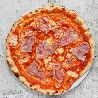 Pizza al prosciutto cotto