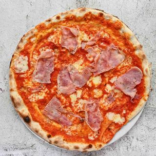 Pizza al prosciutto cotto