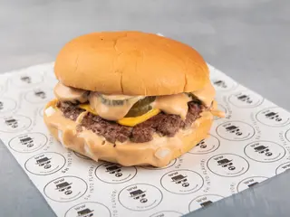 Cheese burger menù