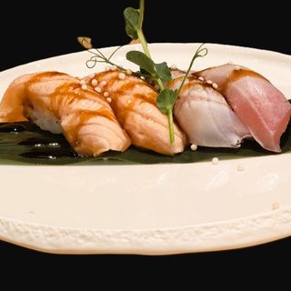 124 - Nigiri misto flambè