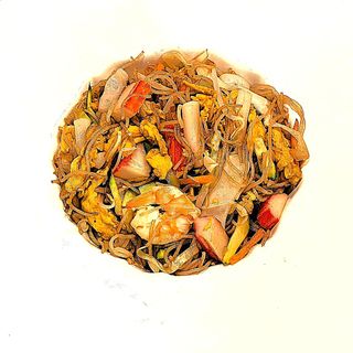 445- Spaghetti riso con frutti di mare