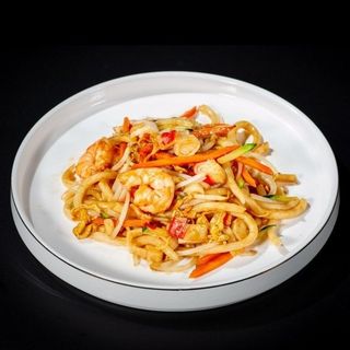 450 - Yaki udon con frutti di mare