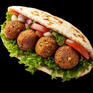 Panino falafel