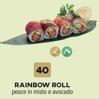 Rainbow roll