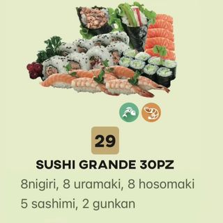 Sushi grande 30 pezzi
