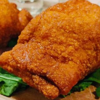 Burrata fritta con crudo