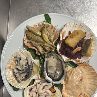 Degustazione di mare alla mezzo