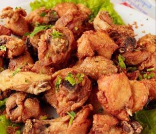 Frango a passarinho