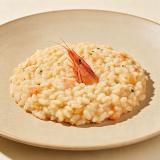 Risotto con gambero rosso
